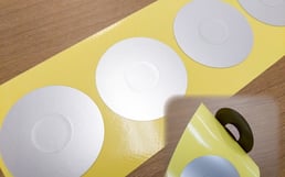 バイアスロン競技練習用レーザー的シール