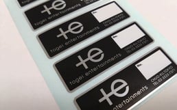 機材貼付用社名ロゴシール