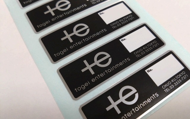 case_546 L6105TE7 ﾄｳｹﾞｲｴﾝﾀﾃｲﾒﾝﾂ　消銀フィルム　白印刷