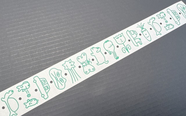 case_568　L6105A06　ﾗﾍﾞﾗｰﾛｰﾙｼｰﾙ11ｼｭ