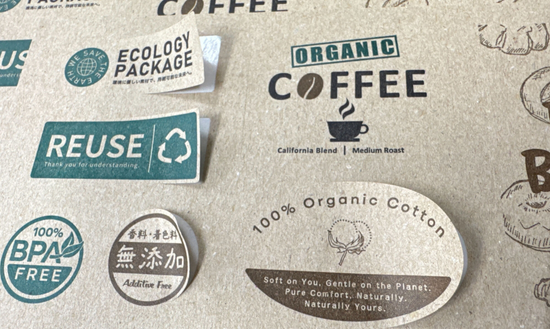 カミエコ®ラベル　風合い