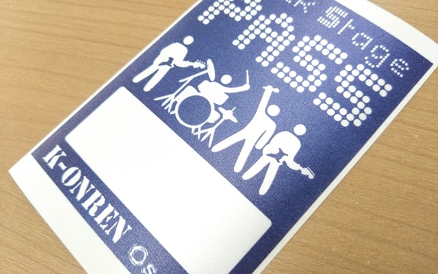 NELKE 広島　バックステージパス パスステッカー キーホルダー　ステッカー SHELTER×ぼっち・ざ・ろっく！ ステッカー バックステージパス